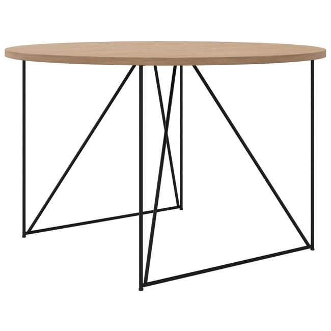 AIR Runder Tisch, Bernsteineiche,120 cm Durchmesser