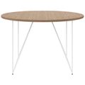 AIR Besprechungstisch | Rund, Ø 1200 mm (4 Personen), Bernsteineiche 