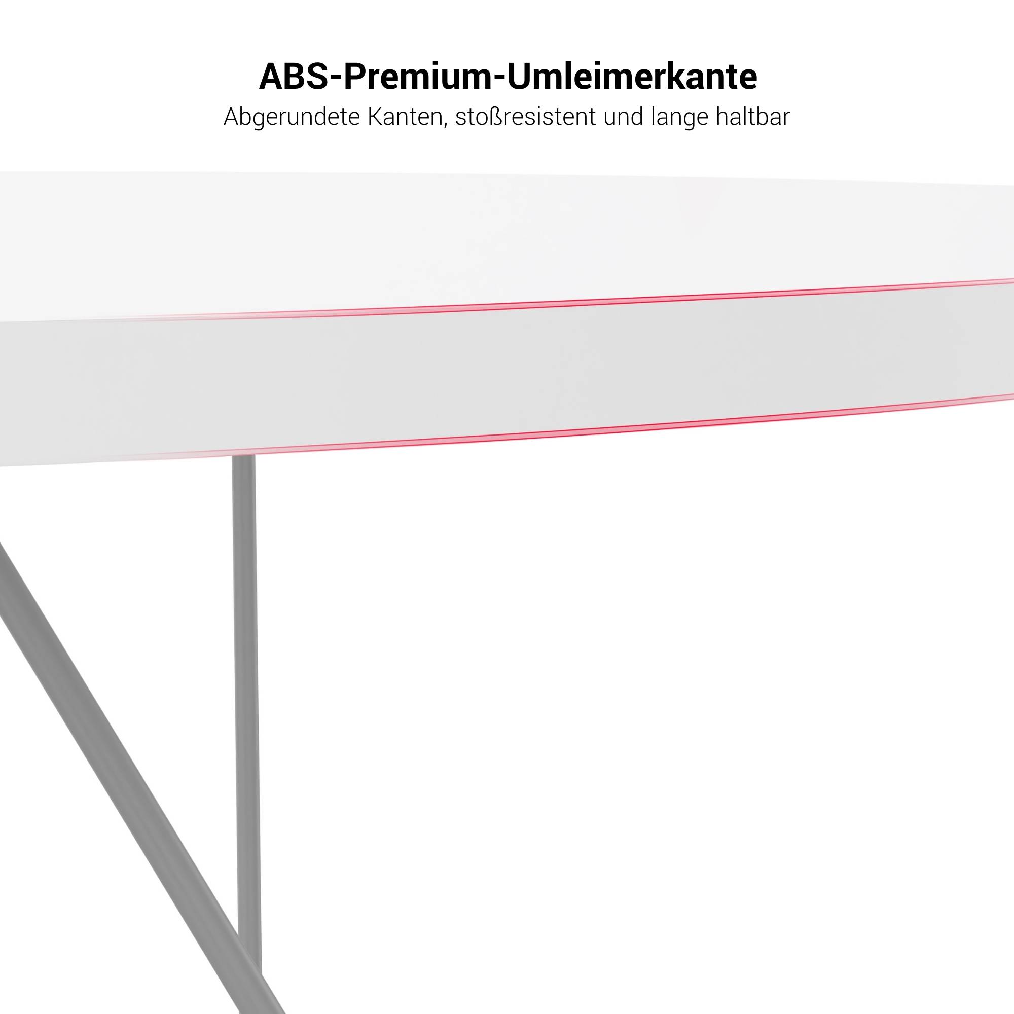 AIR meeting table | Round, Ø 1200 mm (4 people), pearl gray - 5 Main Image