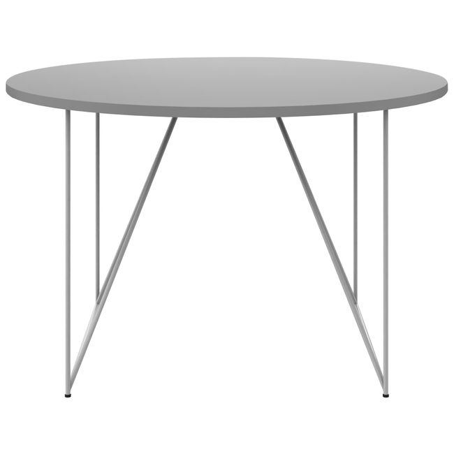 AIR Besprechungstisch | Rund, Ø 1200 mm (4 Personen), Perlgrau 