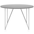 AIR meeting table | Round, Ø 1200 mm (4 people), pearl gray - 2 Thumbnail Image