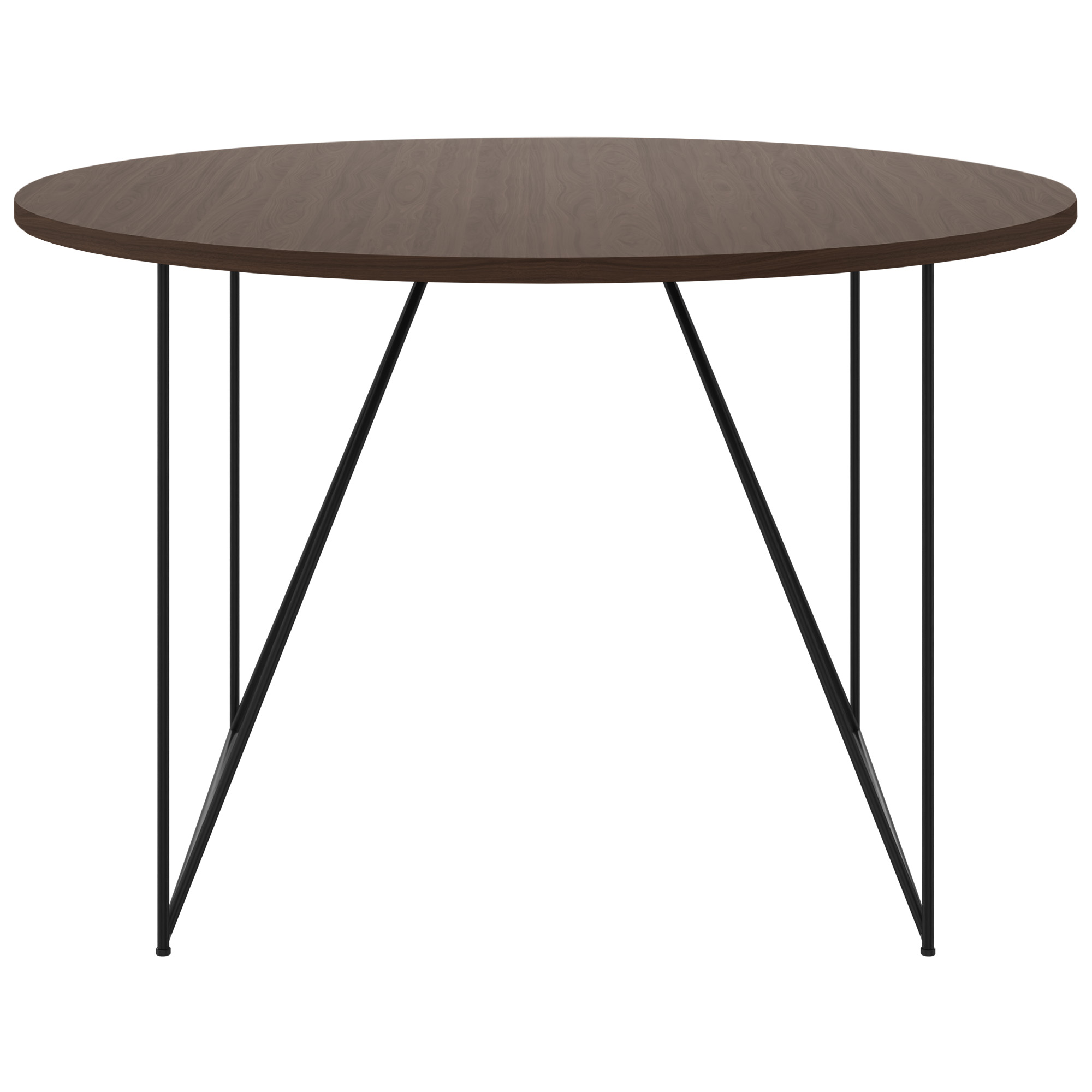 AIR Tabella delle riunioni | Round, Ø 1200 mm (4 persone), noce - 2 Main Image