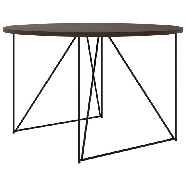 AIR Besprechungstisch | Rund, Ø 1200 mm (4 Personen), Nussbaum  AIR Besprechungstisch | Rund, Ø 1200 mm (4 Personen), Nussbaum