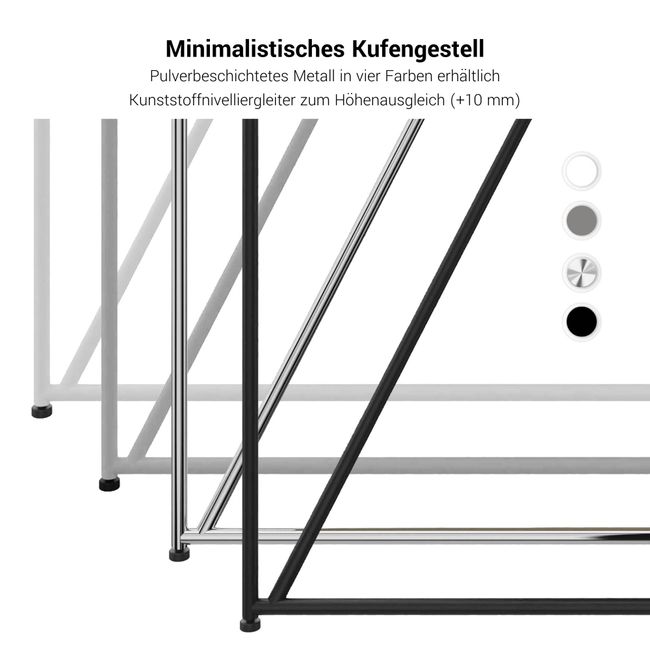 AIR Besprechungstisch | Rund, Ø 1200 mm (4 Personen), Cubanitgrau  AIR Besprechungstisch | Rund, Ø 1200 mm (4 Personen), Cubanitgrau