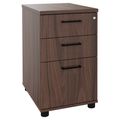 OPTIMA standing container | 600 mm deep, walnut - 1 Thumbnail Image
