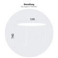AIR Tabella delle riunioni | Round, Ø 1200 mm (4 persone), acero - 7 Thumbnail Image