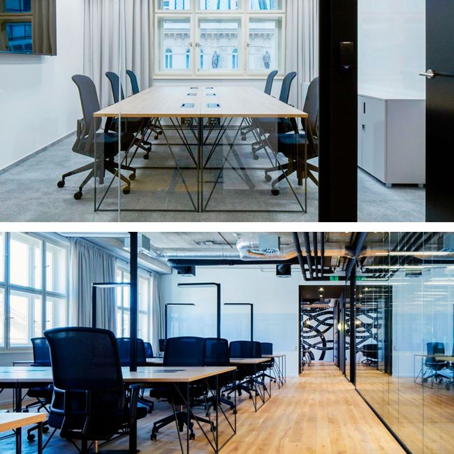 AIR Schreibtisch | 1600 - 1800 mm, Perlgrau