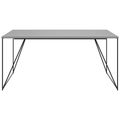 AIR Schreibtisch | 1600 - 1800 mm, Perlgrau