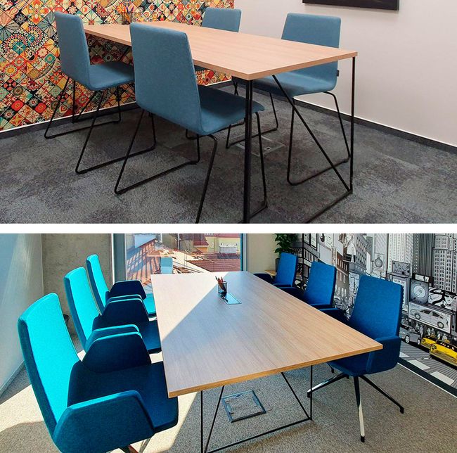 AIR Schreibtisch | 1600 - 1800 mm, Nordeiche grau