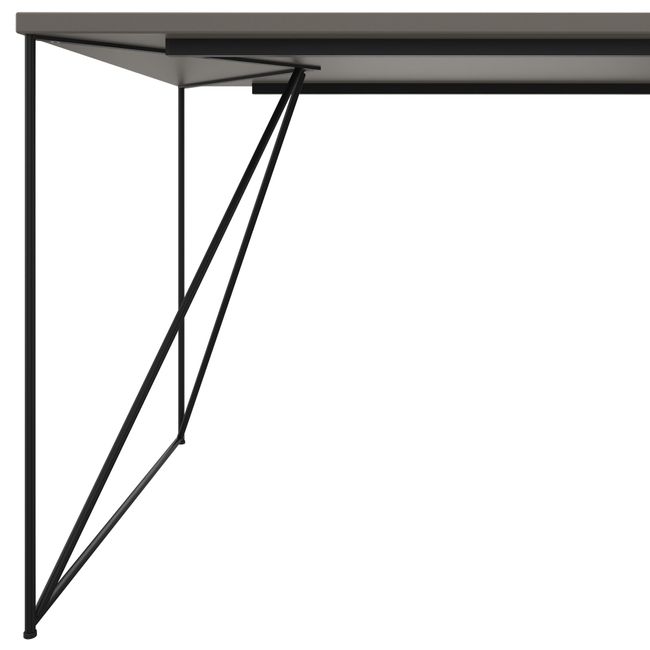 AIR Schreibtisch | 1600 - 1800 mm, Cubanitgrau