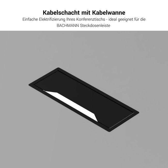 AIR Konferenztisch | Elektrifiziert, 2200 x 1300 mm, Bernsteineiche