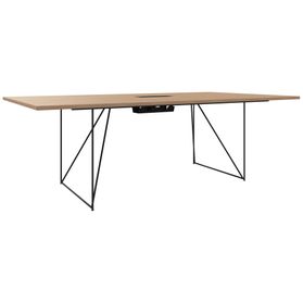 AIR Konferenztisch | Elektrifiziert, 2200 x 1300 mm, Bernsteineiche