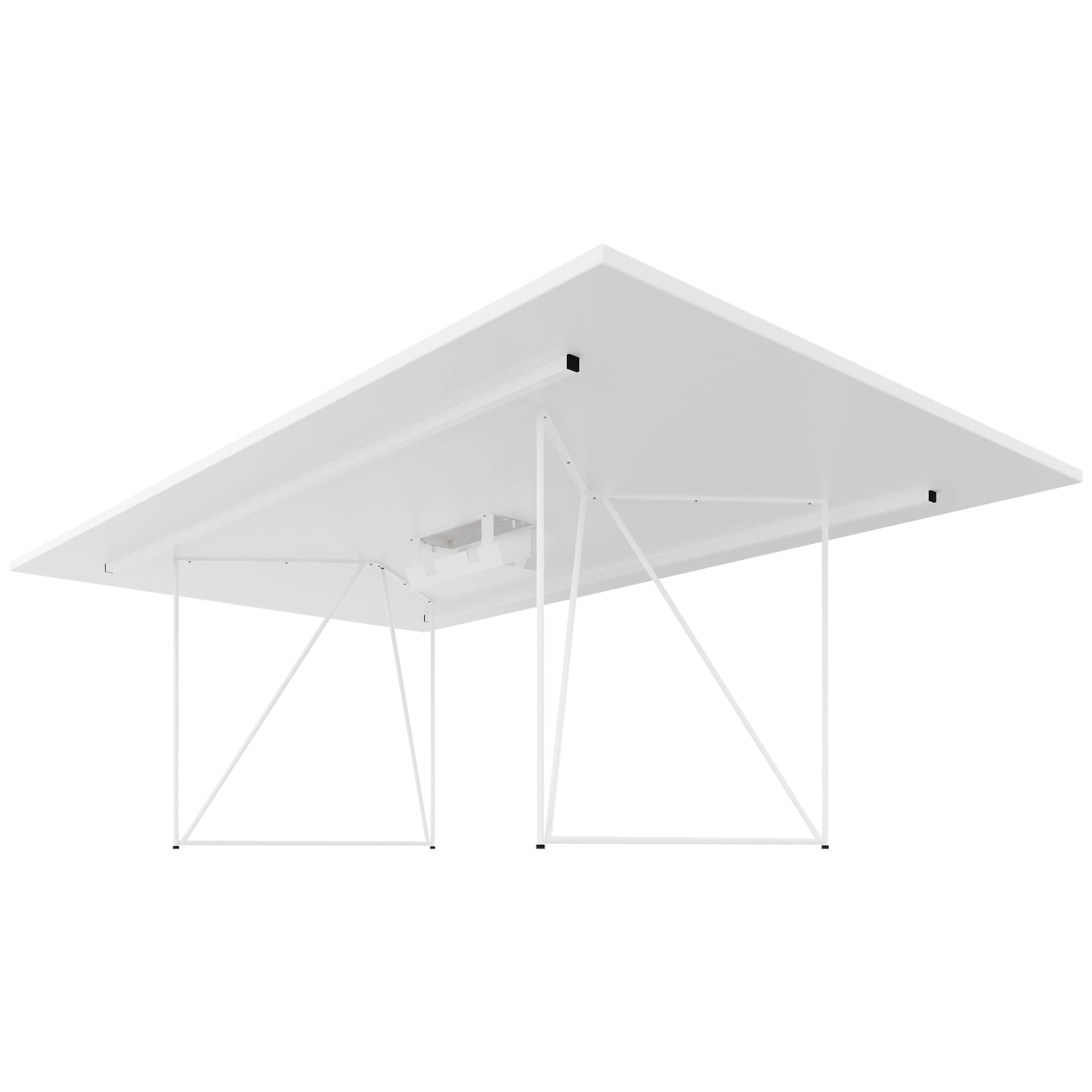 AIR Tableau de conférence | Électrifié, 2200 x 1300 mm, blanc - 4 Main Image