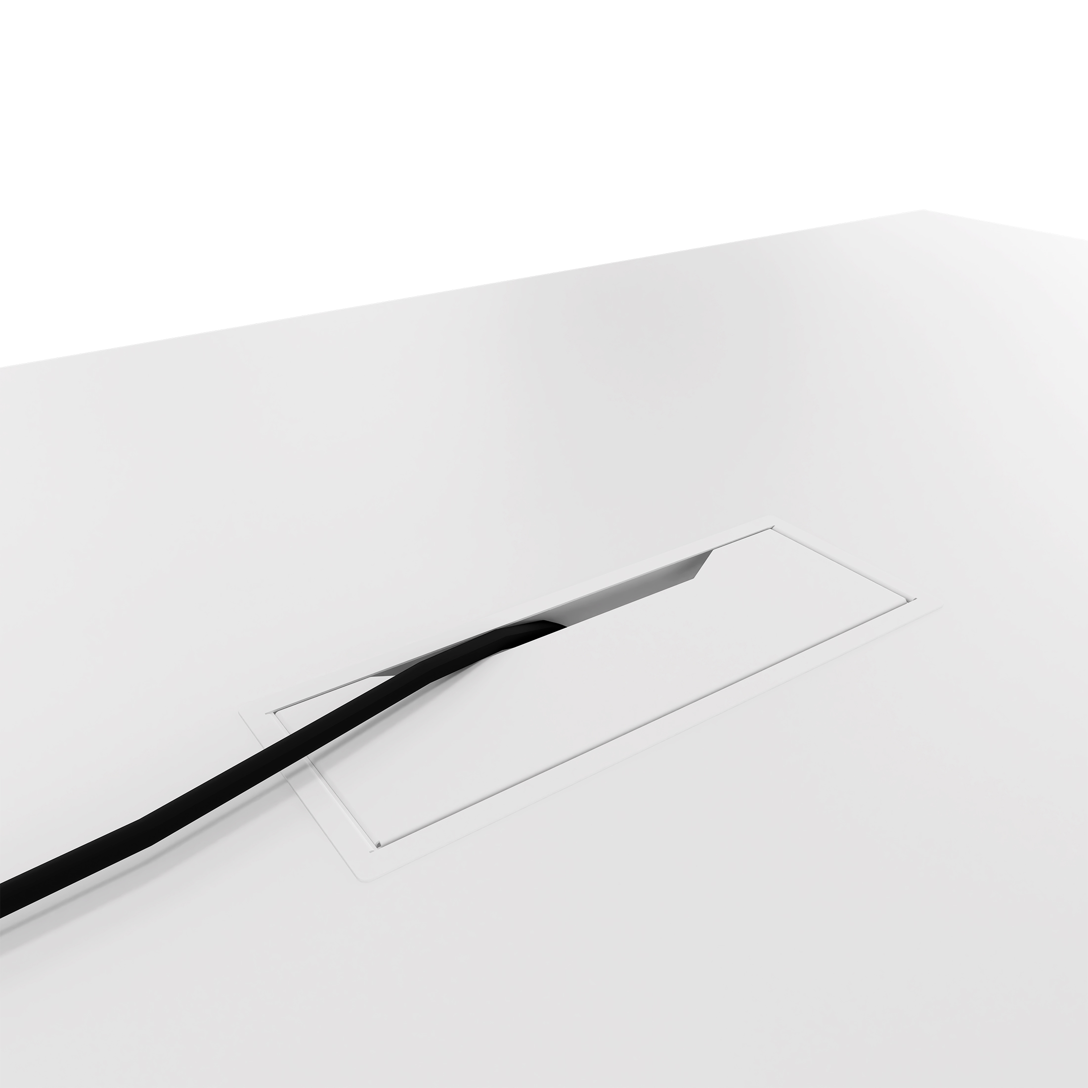 AIR Tableau de conférence | Électrifié, 2200 x 1300 mm, blanc - 5 Main Image