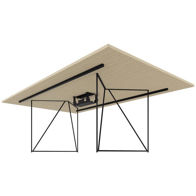 AIR Konferenztisch | Elektrifiziert, 2200 x 1300 mm, Sandesche