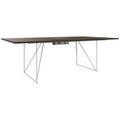 AIR Konferenztisch | Elektrifiziert, 2200 x 1300 mm, Nussbaum