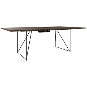 AIR Konferenztisch | Elektrifiziert, 2200 x 1300 mm, Nussbaum