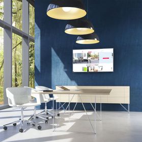 AIR Konferenztisch | Elektrifiziert, 2200 x 1300 mm, Ahorn