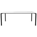NOVA U meeting table | 2000 x 1000mm, White - 2 Thumbnail Image