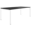 NOVA U meeting table | 2000 x 1000 mm, anthracite - 1 Thumbnail Image