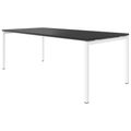 NOVA U meeting table | 2000 x 1000 mm, anthracite - 3 Thumbnail Image