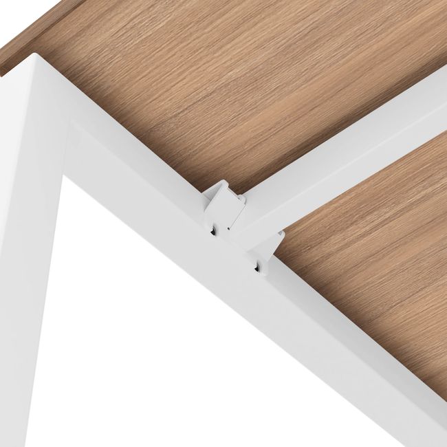 NOVA U Besprechungstisch | 2000 x 1000 mm, Bernsteineiche