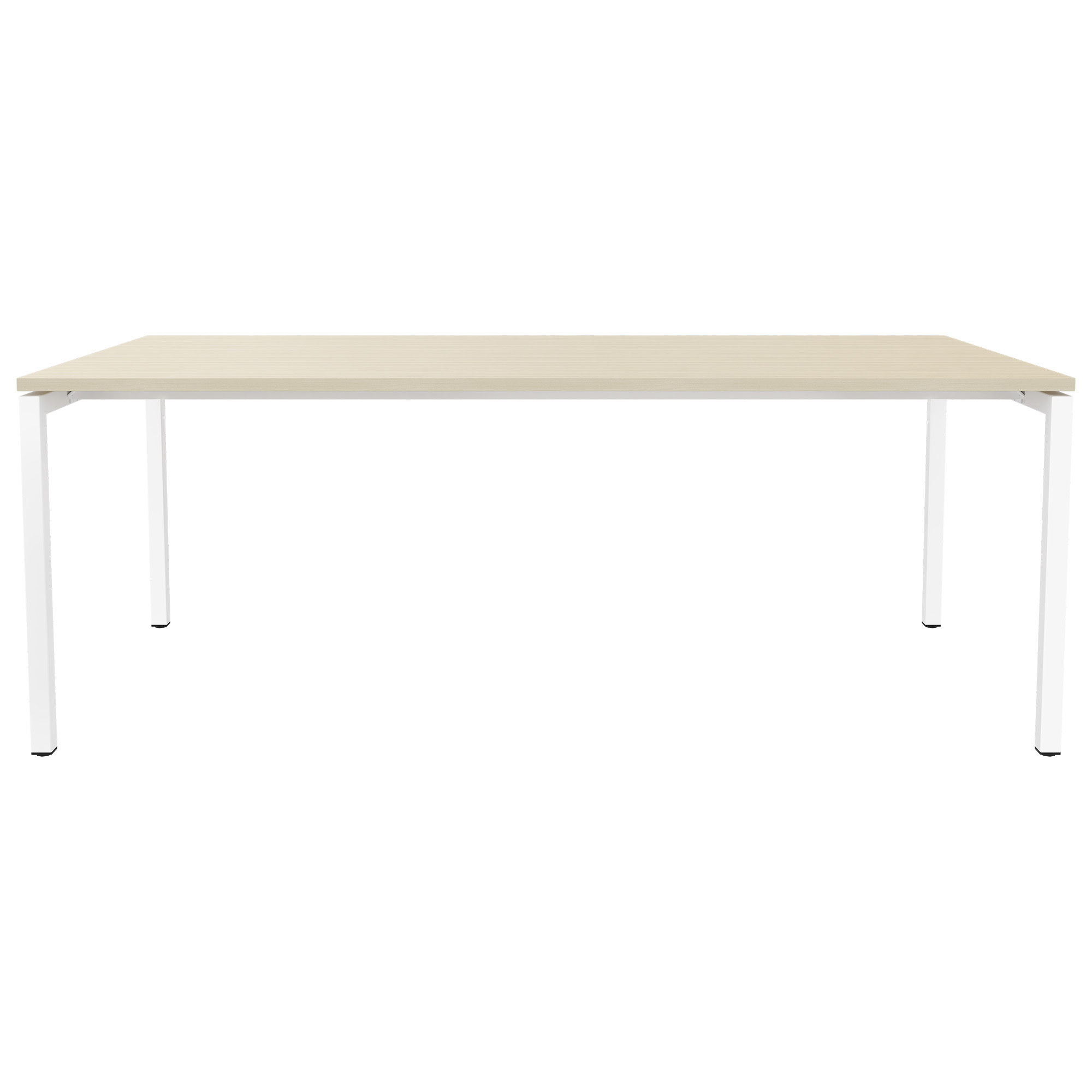 NOVA U meeting table | 2000 x 1000 mm, maple - 2 Main Image