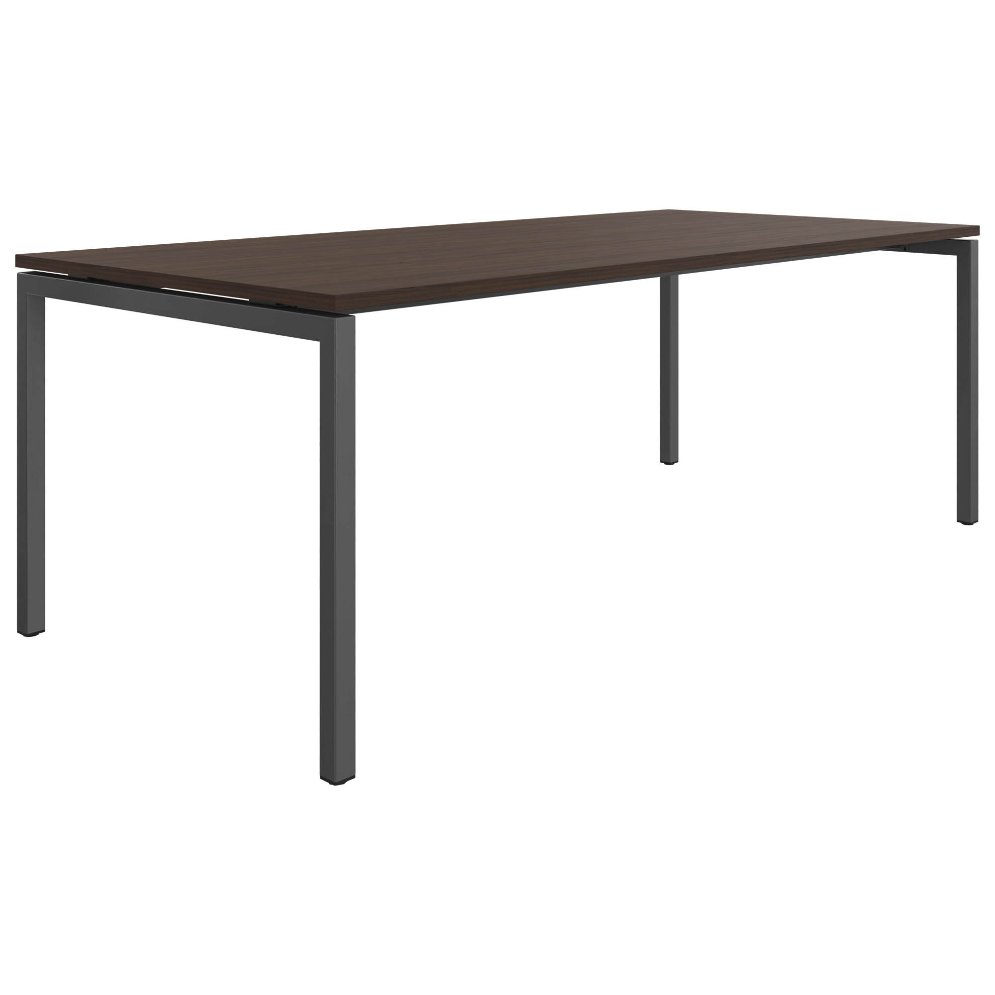 NOVA U meeting table | 2000 x 1000 mm, walnut - 1 Main Image