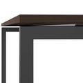 NOVA U meeting table | 2000 x 1000 mm, walnut - 4 Thumbnail Image