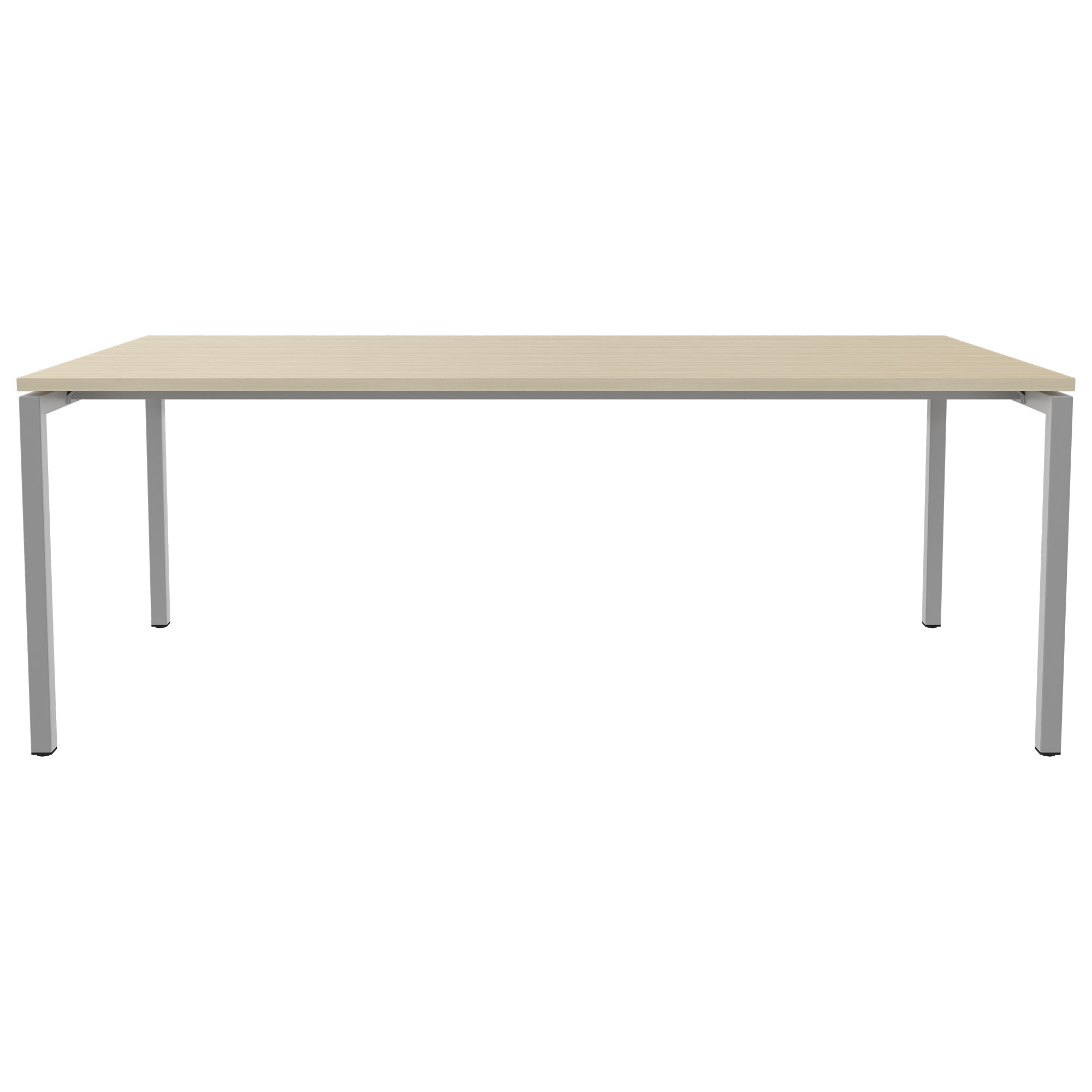 NOVA U meeting table | 2000 x 1000 mm, sand ash - 2 Main Image