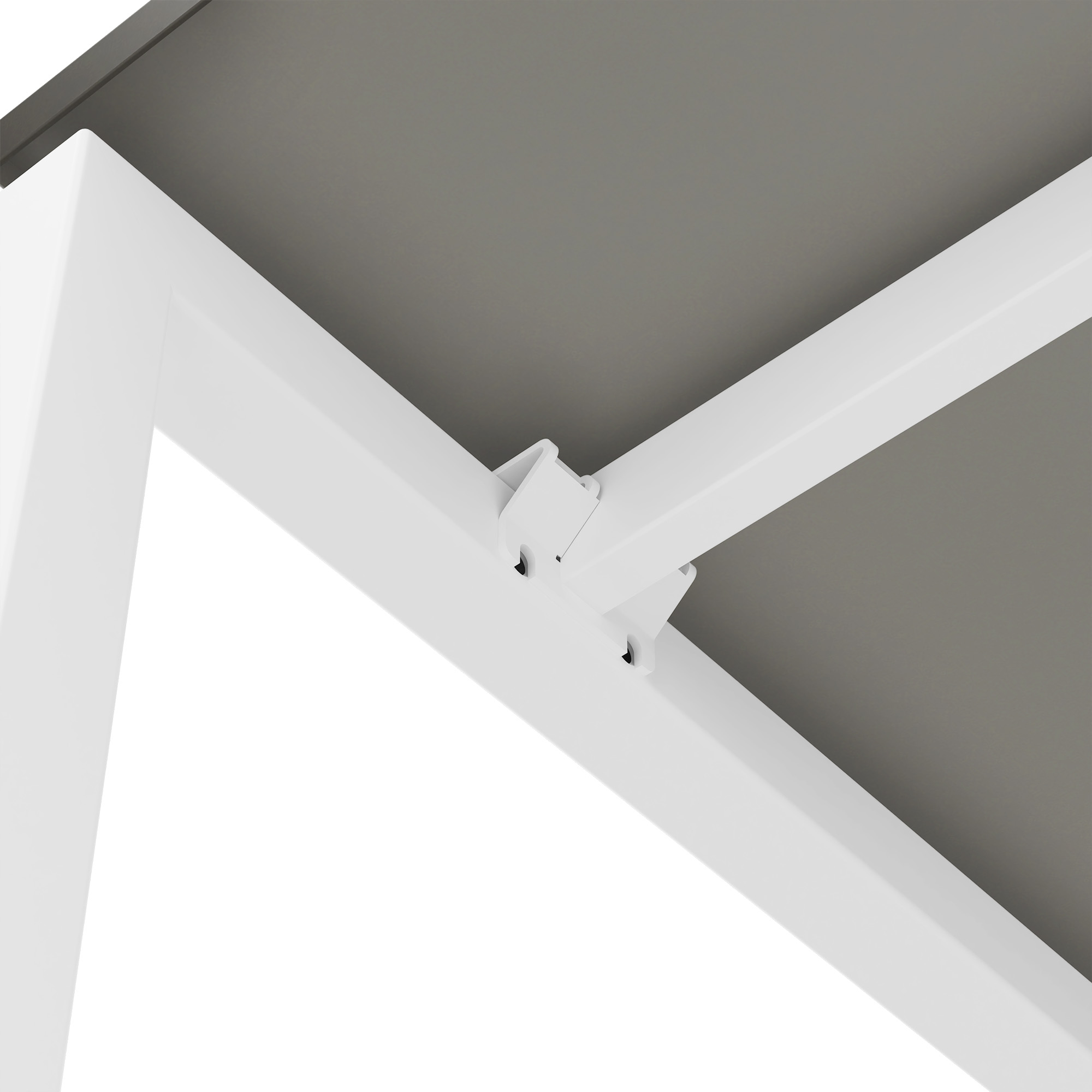 NOVA U meeting table | 2000 x 1000 mm, Cubanite gray - 5 Main Image