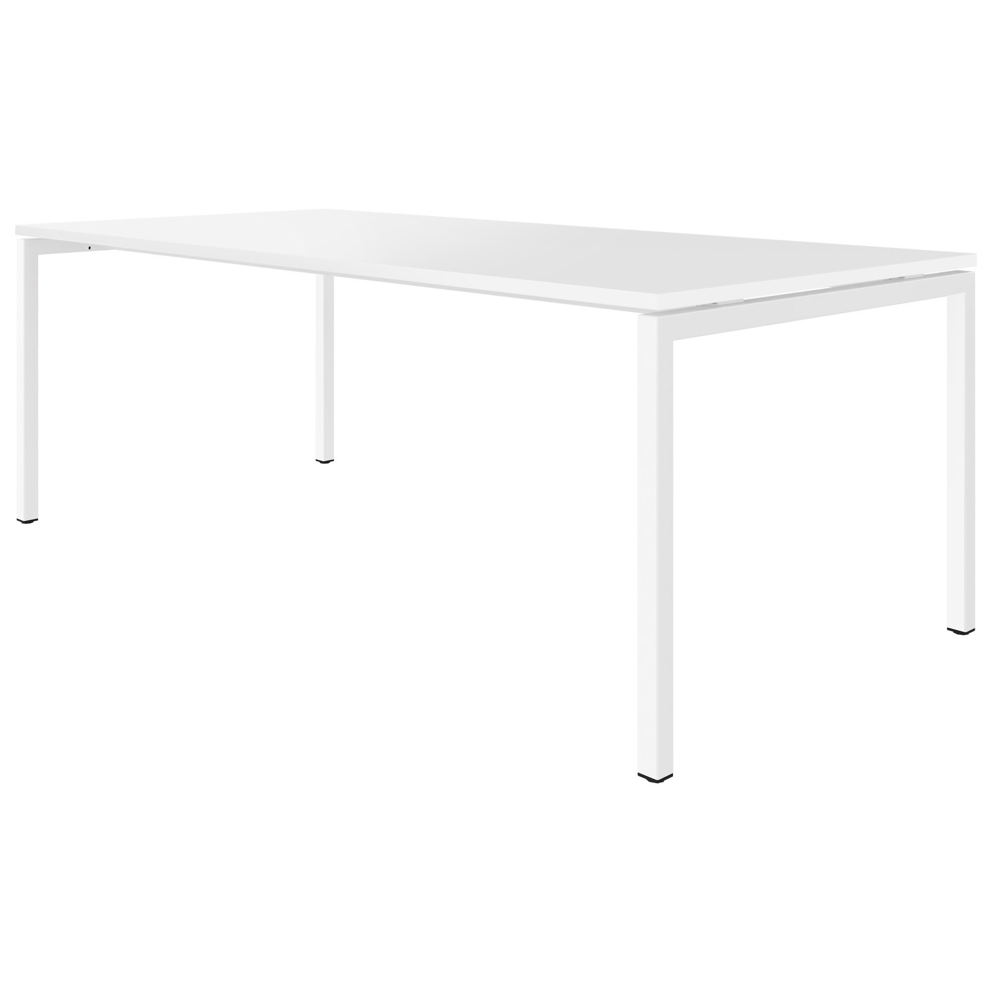 NOVA U CHIET DE BUREAU | 2000 x 1000 mm, blanc - 3 Main Image