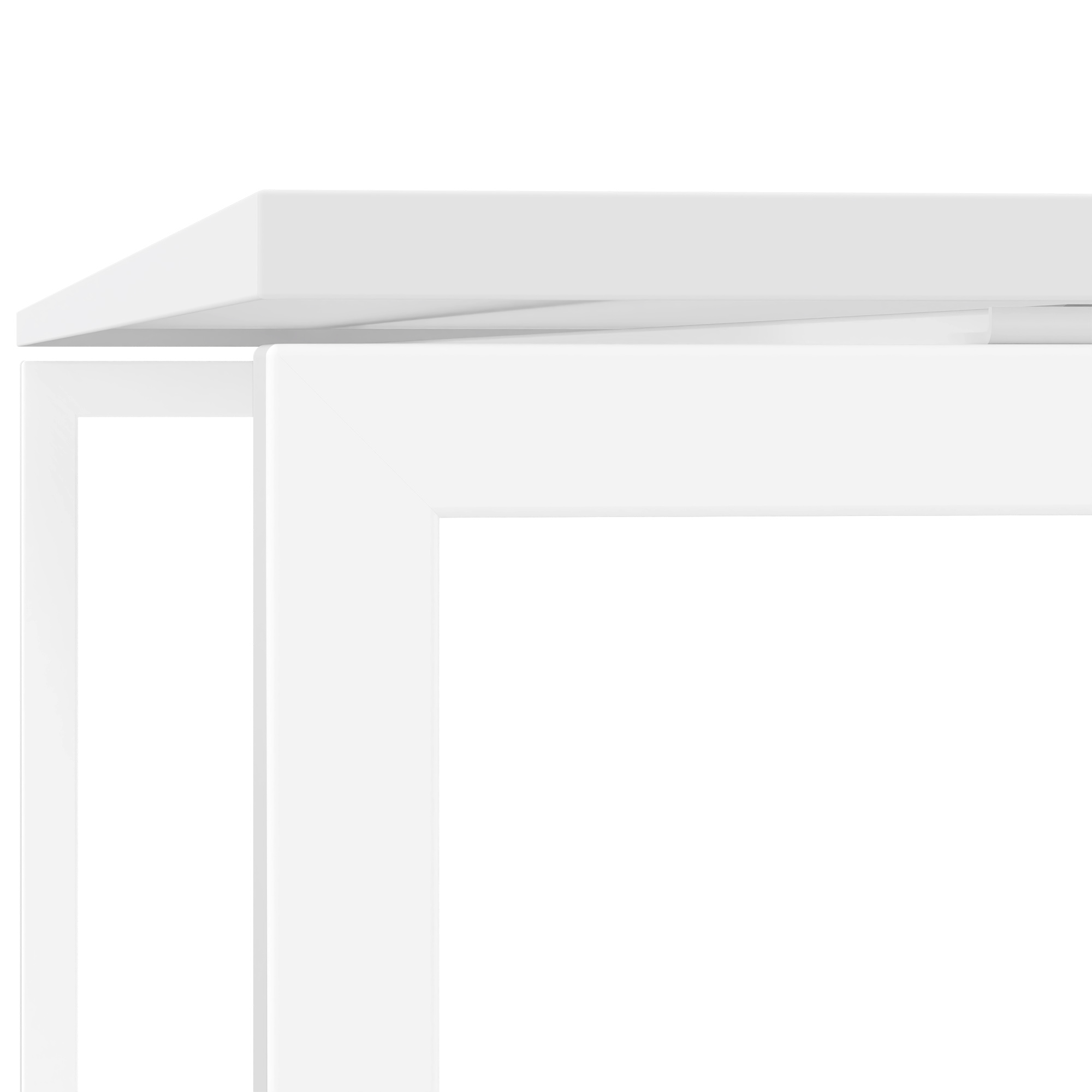 NOVA U CHIET DE BUREAU | 2000 x 1000 mm, blanc - 4 Main Image