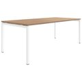 NOVA U CHIET DE BUREAU | 2000 x 1000 mm, chêne ambre - 2 Thumbnail Image