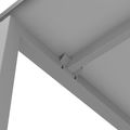 NOVA U CHIET DE BUREAU | 2000 x 1000 mm, gris perlé - 5 Thumbnail Image