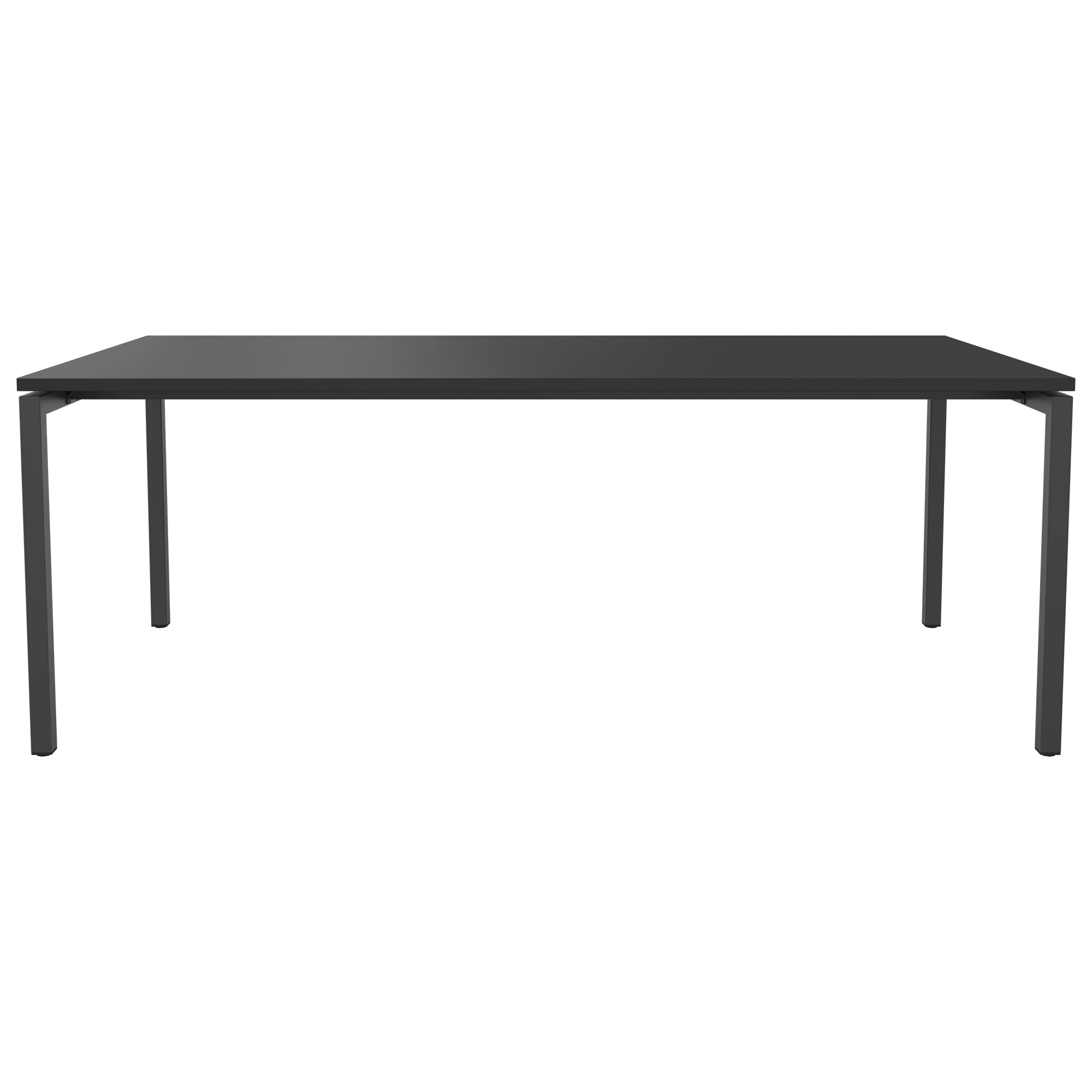 NOVA U CHIET DE BUREAU | 2000 x 1000 mm, anthracite - 2 Main Image