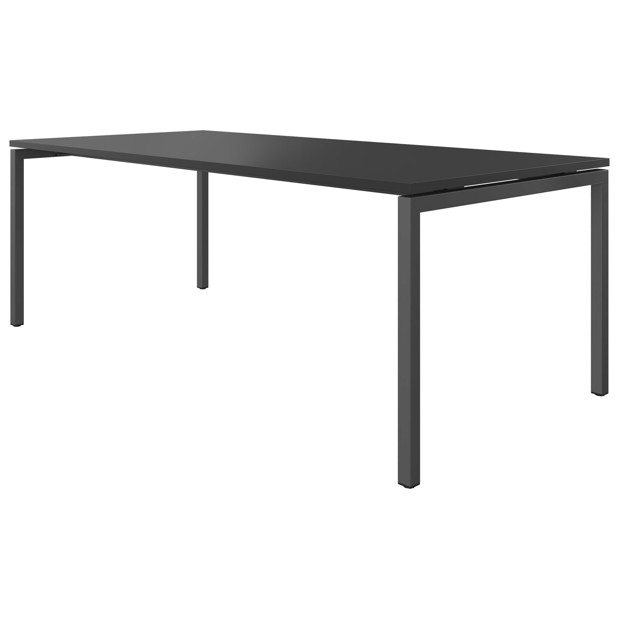 NOVA U CHIET DE BUREAU | 2000 x 1000 mm, anthracite - 3 Main Image