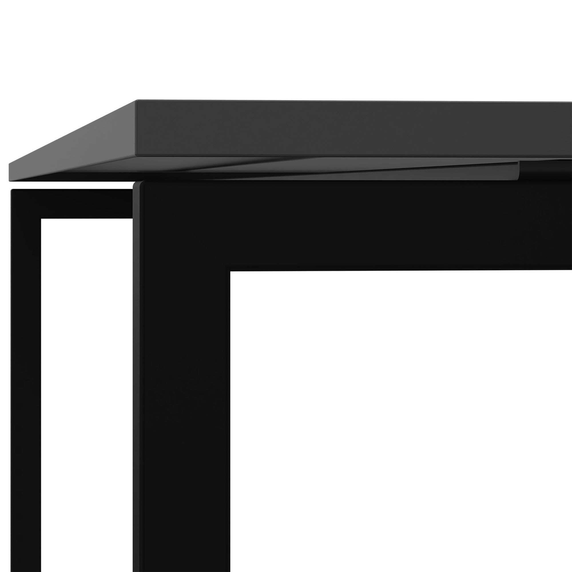 NOVA U executive desk | 2000 x 1000 mm, anthracite - 3 Main Image