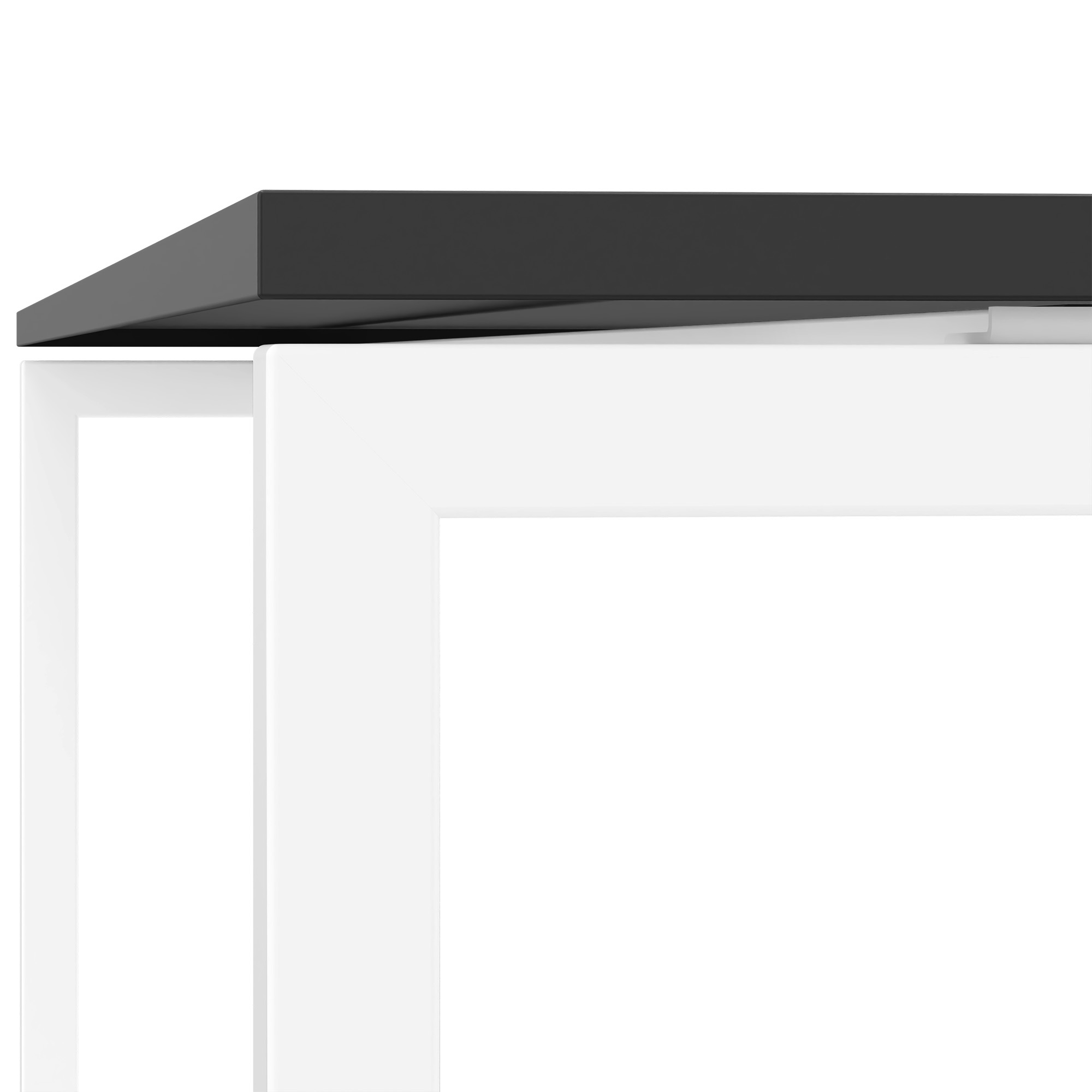 NOVA U executive desk | 2000 x 1000 mm, anthracite - 4 Main Image