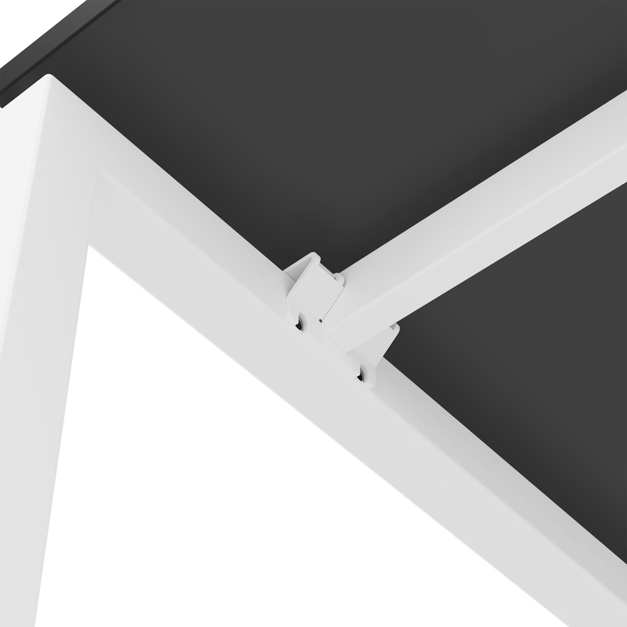 NOVA U executive desk | 2000 x 1000 mm, anthracite - 5 Main Image