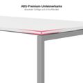 NOVA U CHIET DE BUREAU | 2000 x 1000 mm, anthracite - 8 Thumbnail Image