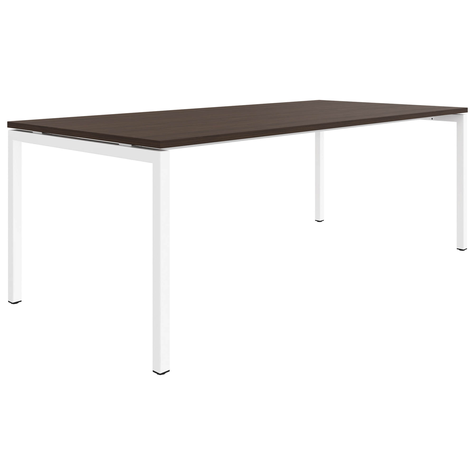 NOVA U executive desk | 2000 x 1000 mm, walnut - 2 Main Image