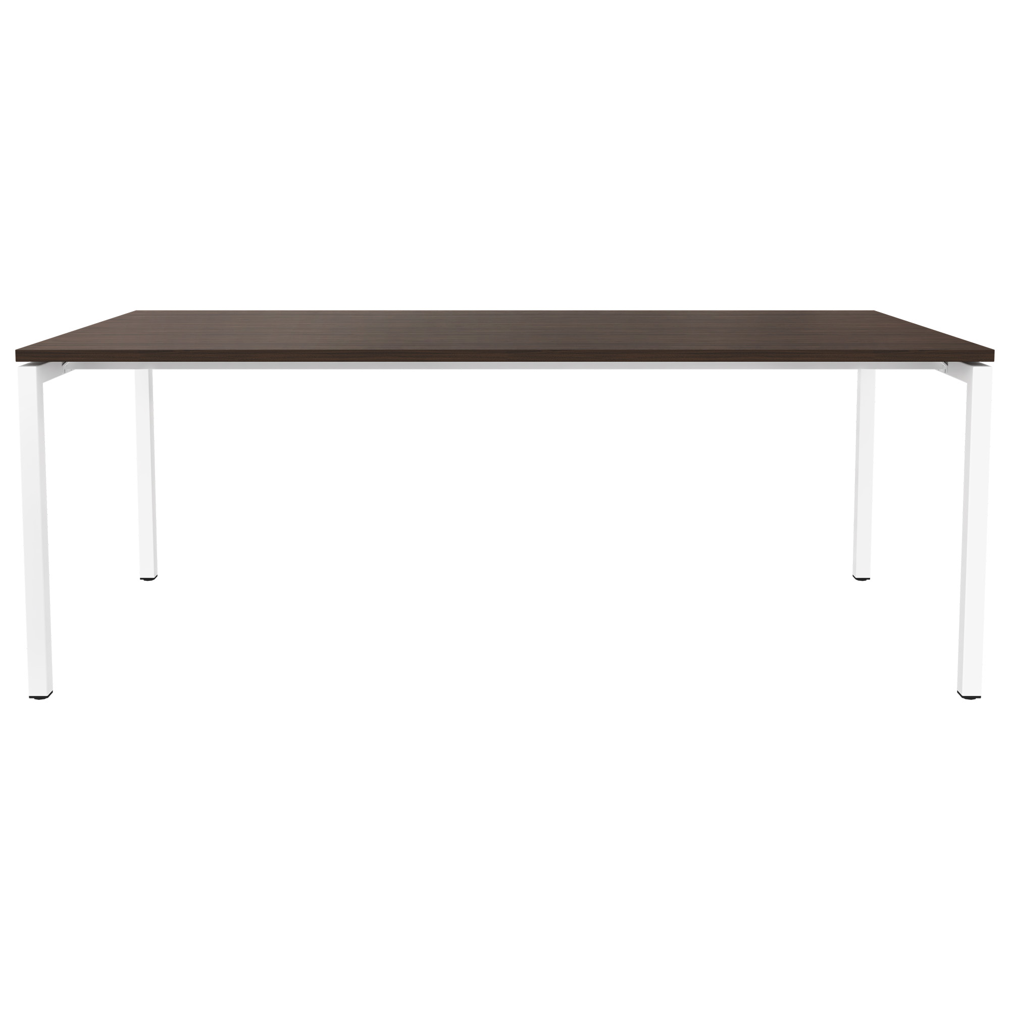NOVA U executive desk | 2000 x 1000 mm, walnut - 3 Main Image