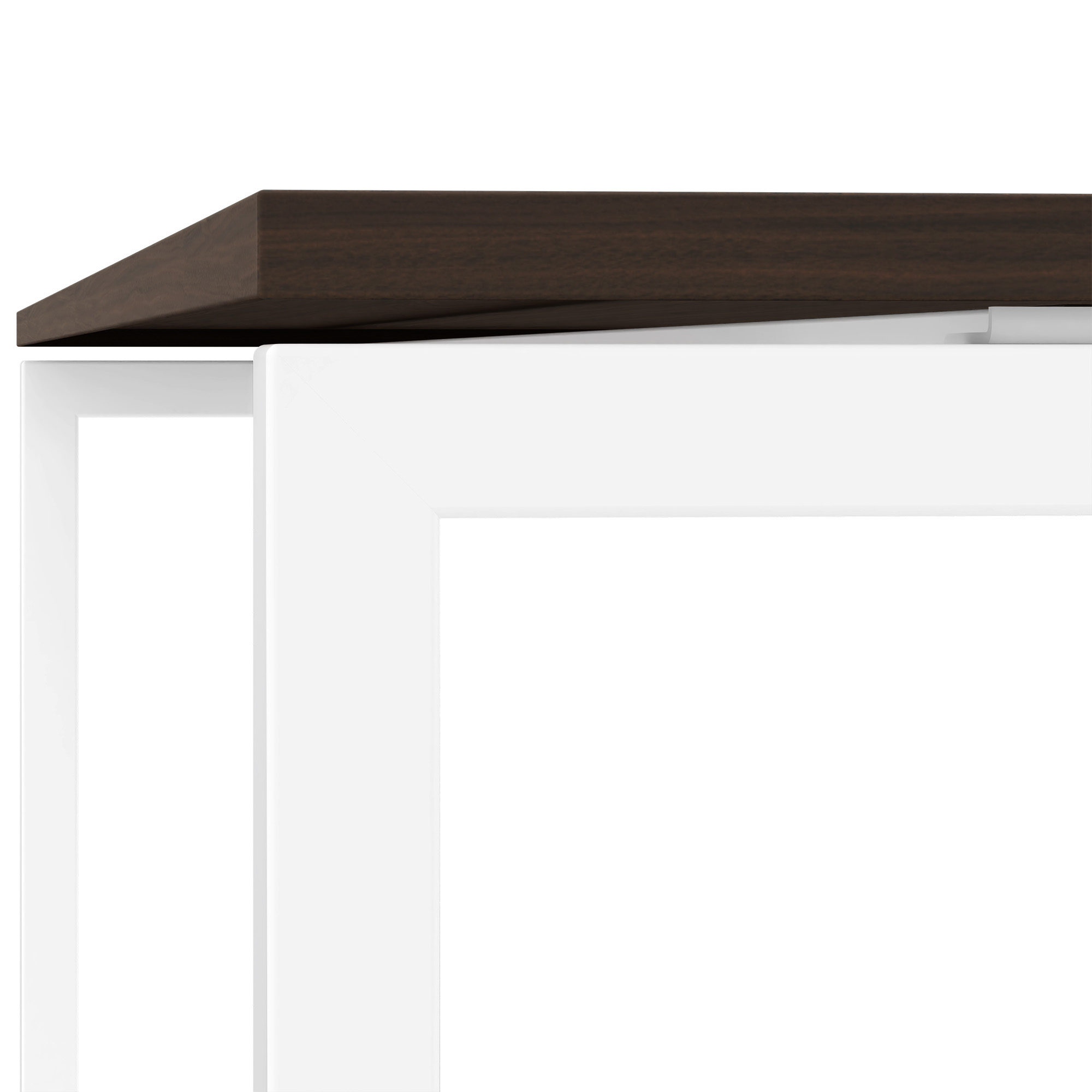 NOVA U executive desk | 2000 x 1000 mm, walnut - 5 Main Image