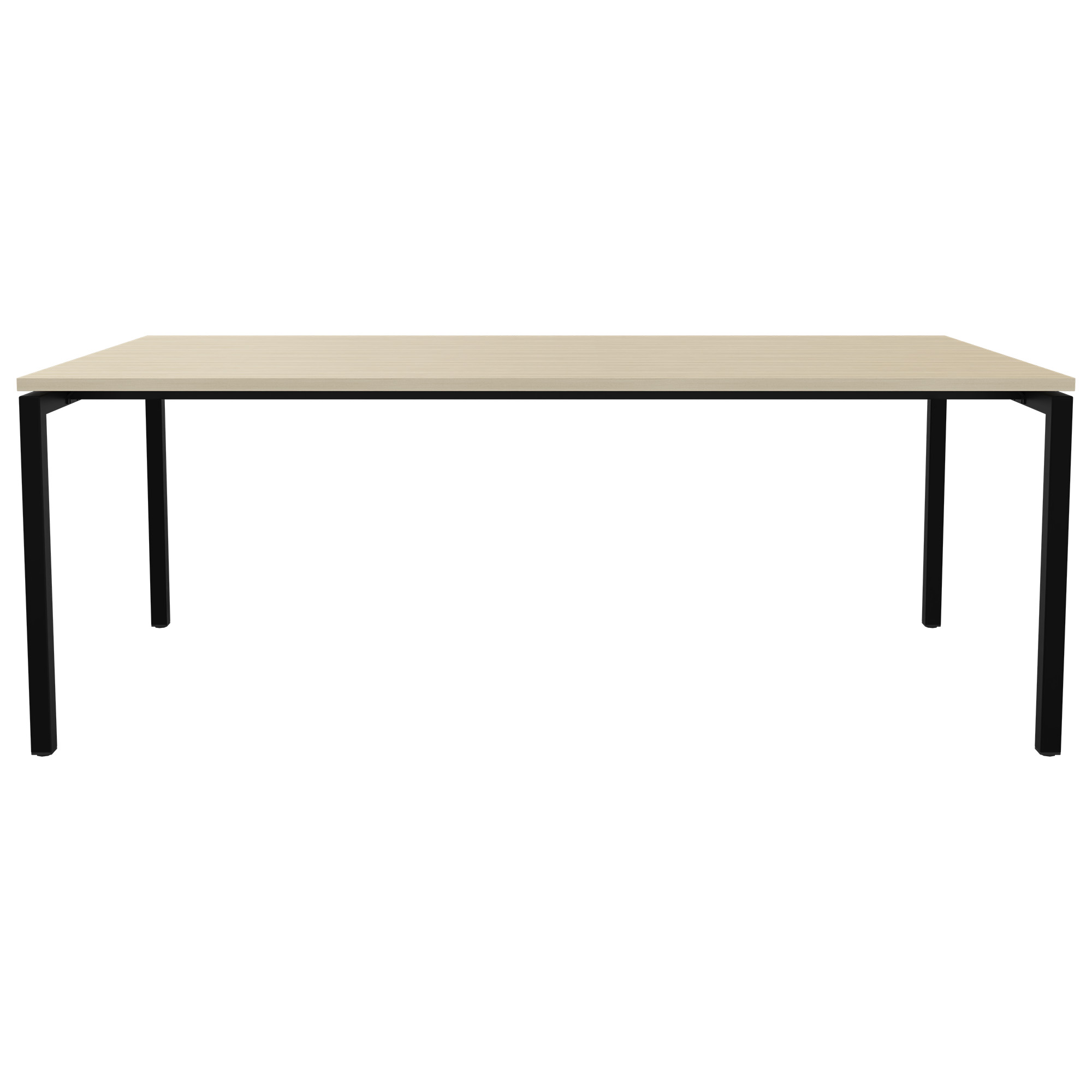 NOVA U executive desk | 2000 x 1000 mm, sand ash - 2 Main Image