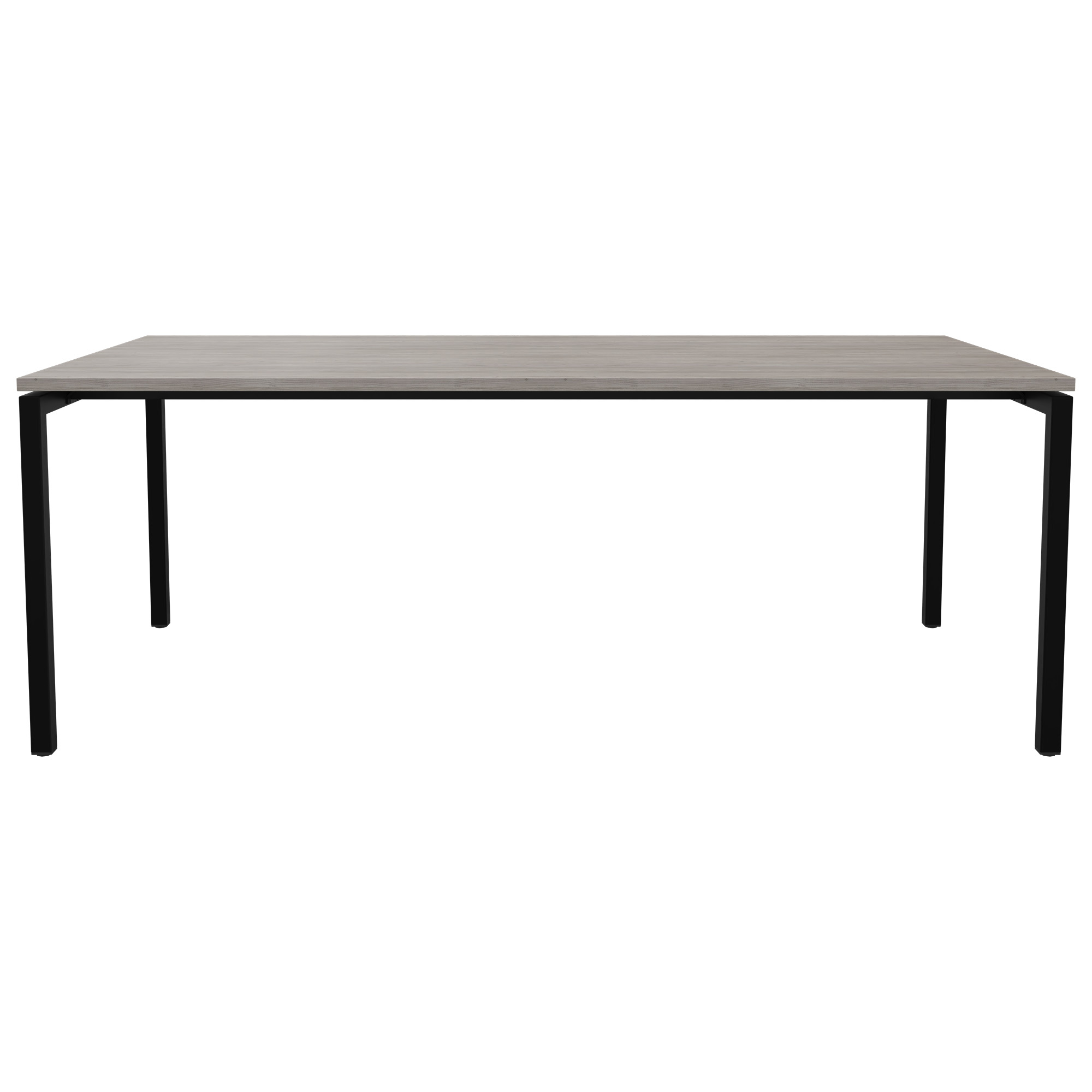 NOVA U executive desk | 2000 x 1000 mm, gray northern oak - 2 Main Image