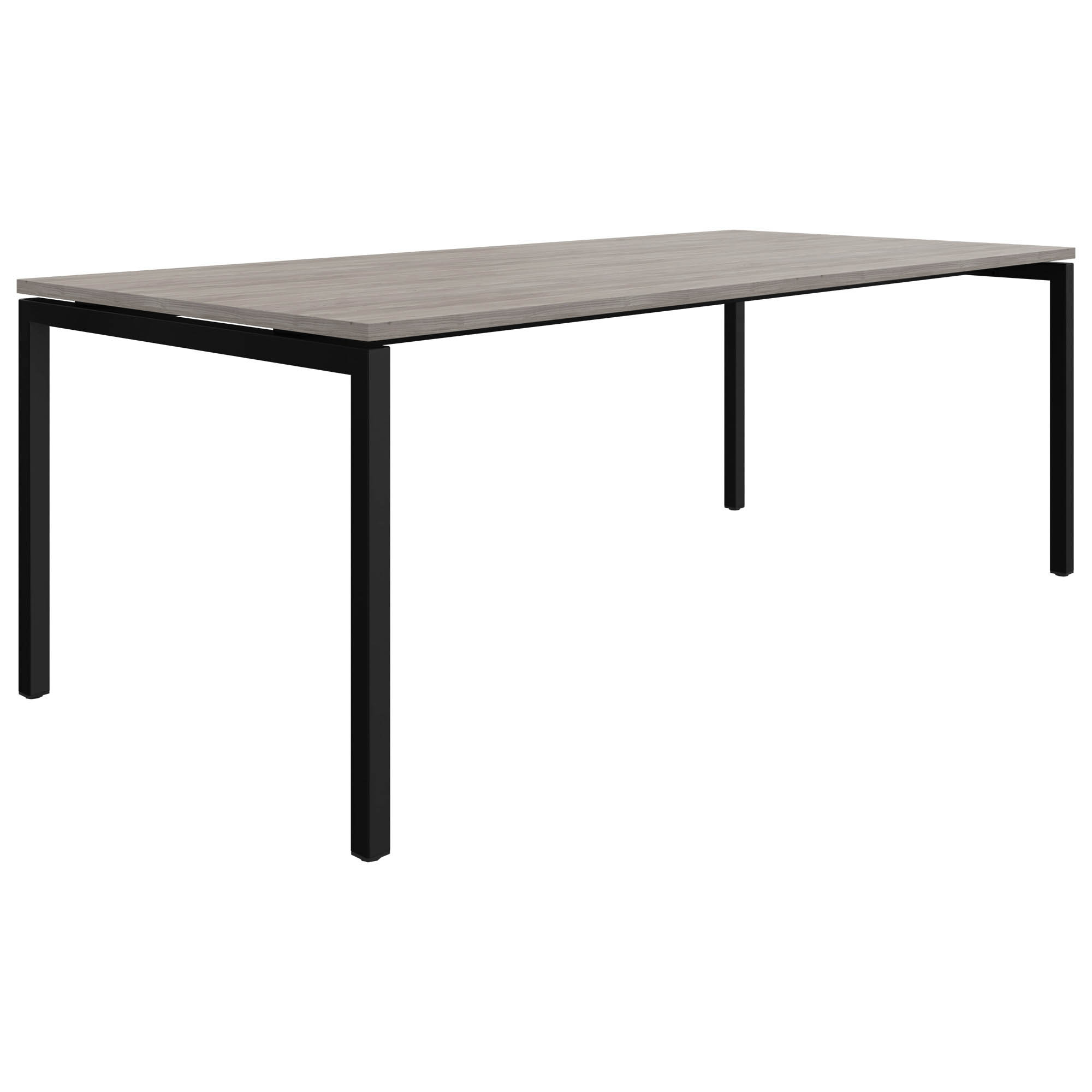 NOVA U executive desk | 2000 x 1000 mm, gray northern oak - 1 Main Image