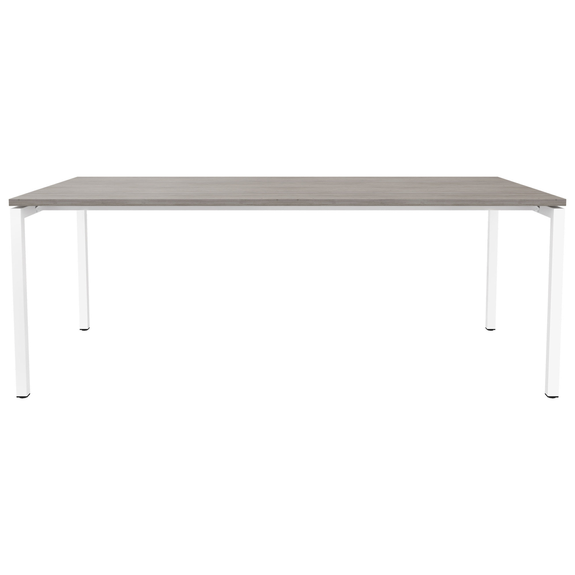 NOVA U executive desk | 2000 x 1000 mm, gray northern oak - 2 Main Image
