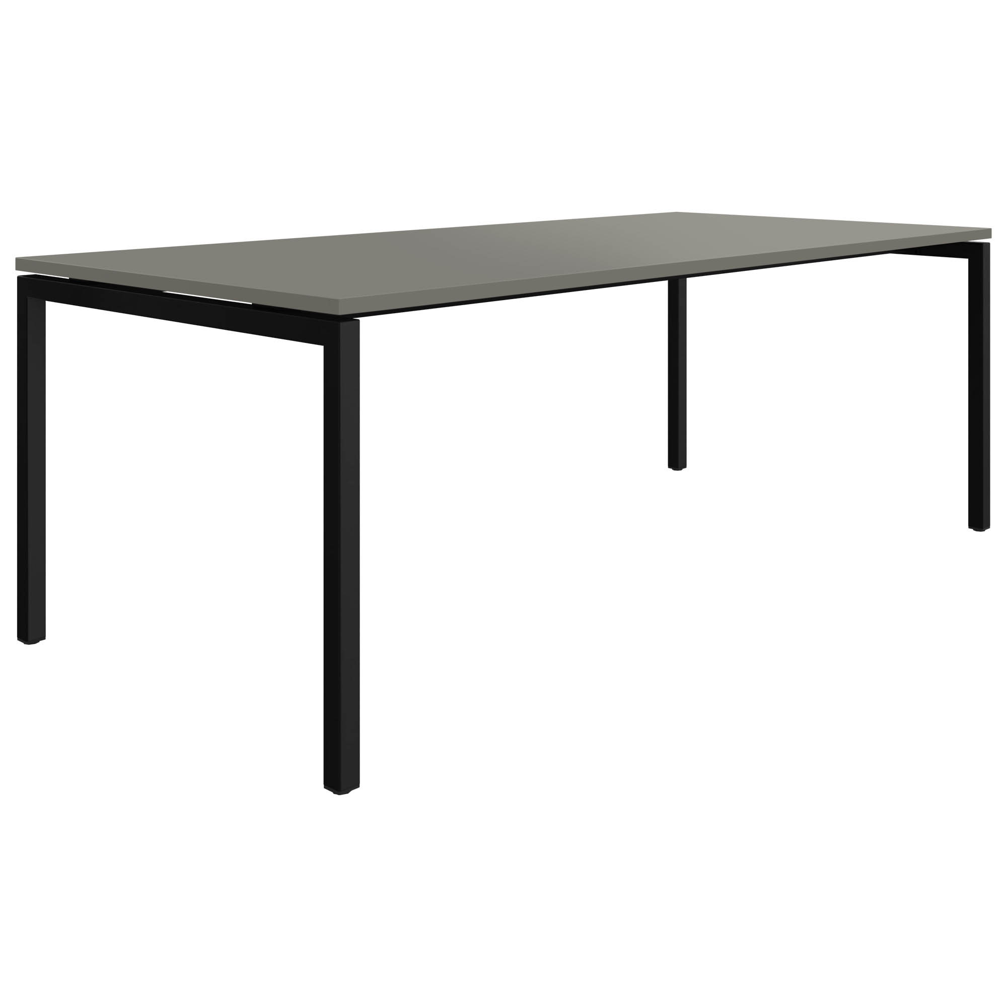 NOVA U executive desk | 2000 x 1000 mm, Cubanite gray - 1 Main Image