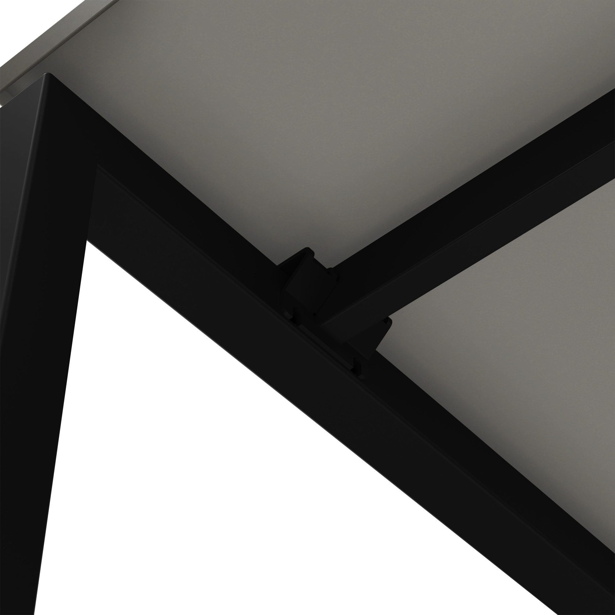 NOVA U executive desk | 2000 x 1000 mm, Cubanite gray - 5 Main Image